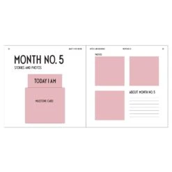 Design Letters My First Year Book 18 Design Letters My First Year Book -Sfeer Decoratie 26532 02 04 5800217c25