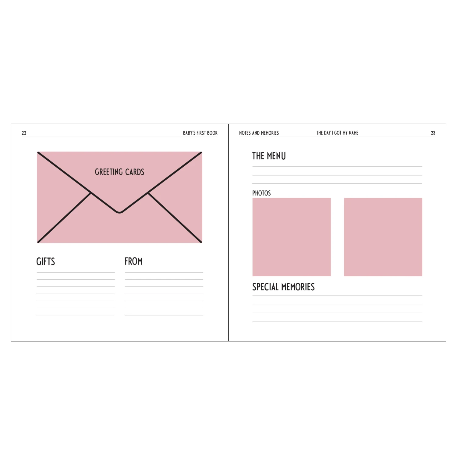 Design Letters My First Year Book 11 Design Letters My First Year Book - Afbeelding 9