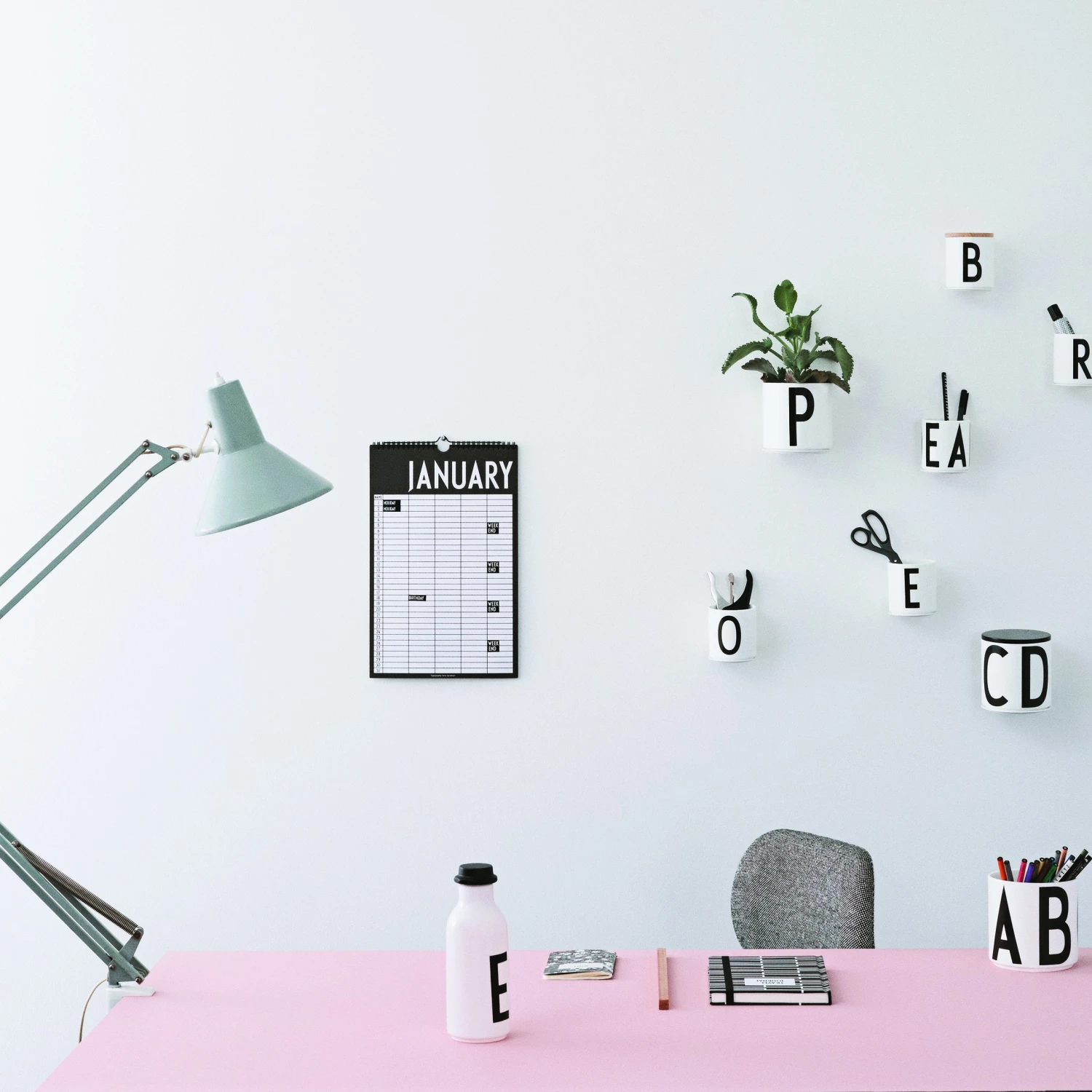 Design Letters Maandkalender 5 Design Letters Maandkalender - Afbeelding 3