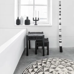 HKliving Badmat Rond 5 HKliving Badmat Rond -Sfeer Decoratie 29712 03 02 4d2c198489