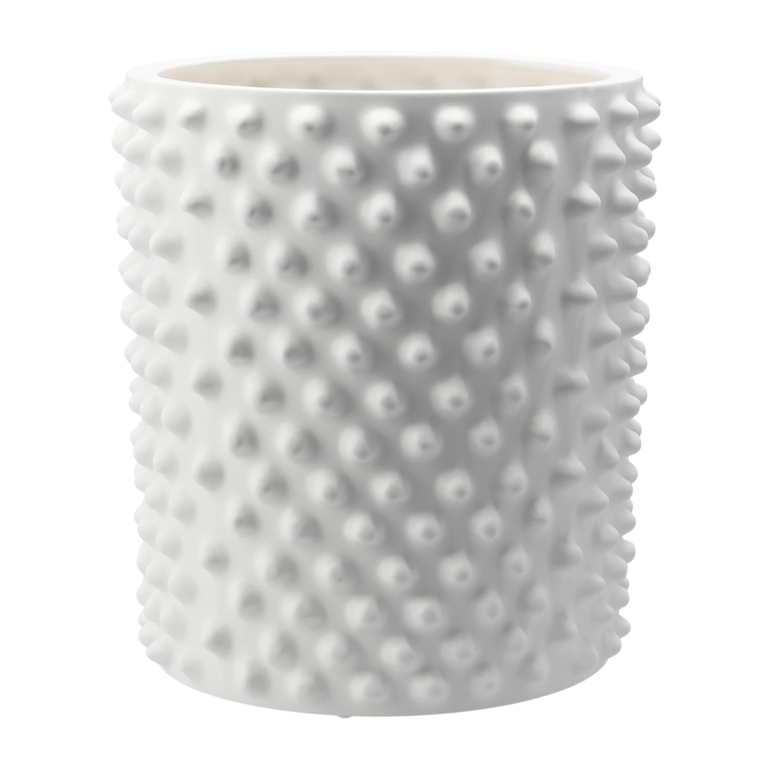 DBKD Cloudy Bloempot Mat Wit 3 DBKD Cloudy Bloempot Mat Wit