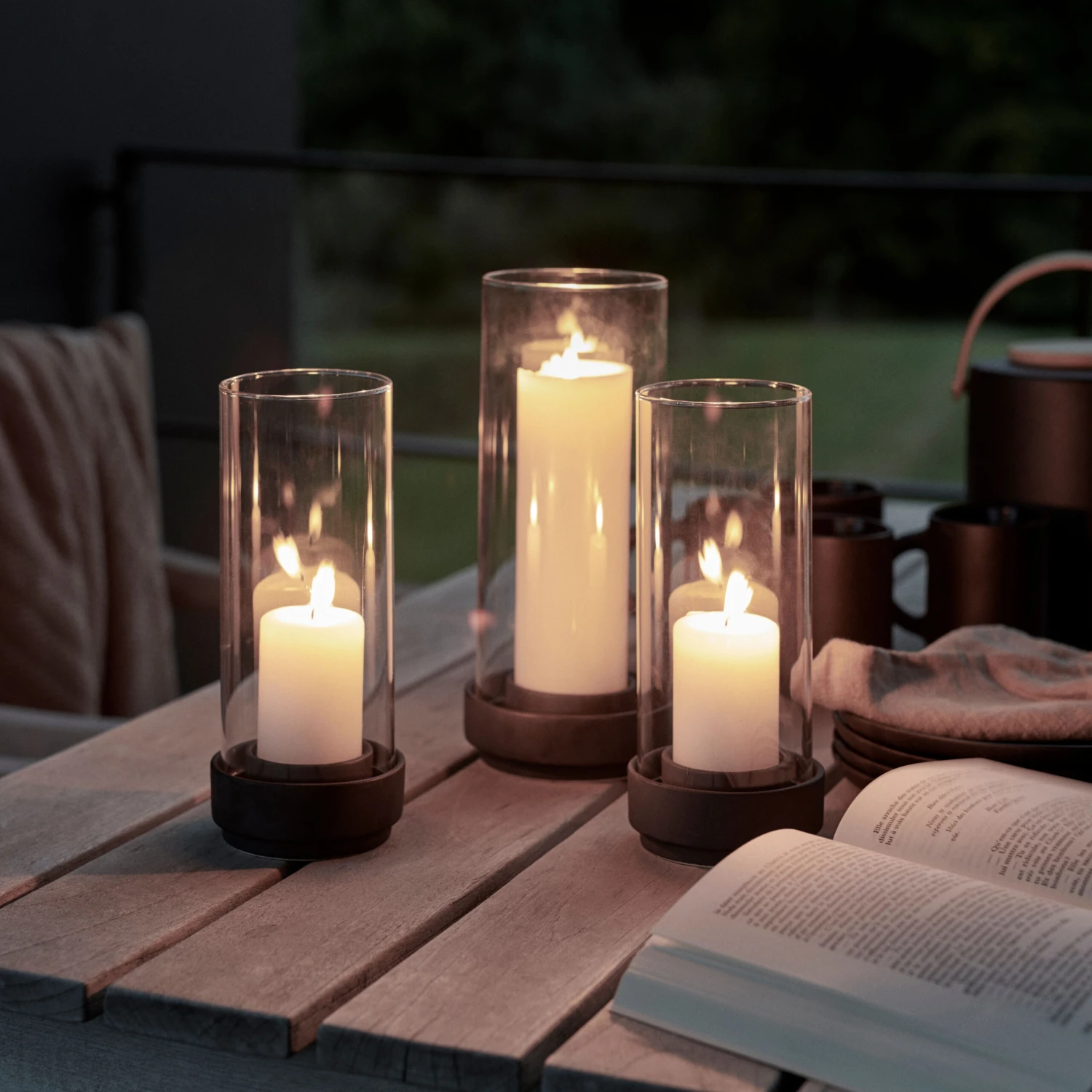 Stelton Hurricane Kaarsenhouder Zwart 5 Stelton Hurricane Kaarsenhouder Zwart - Afbeelding 3