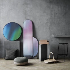 Fritz Hansen Studio Roso Spiegel, Ovaal -Sfeer Decoratie 37328 01 02 4c7e4efc59