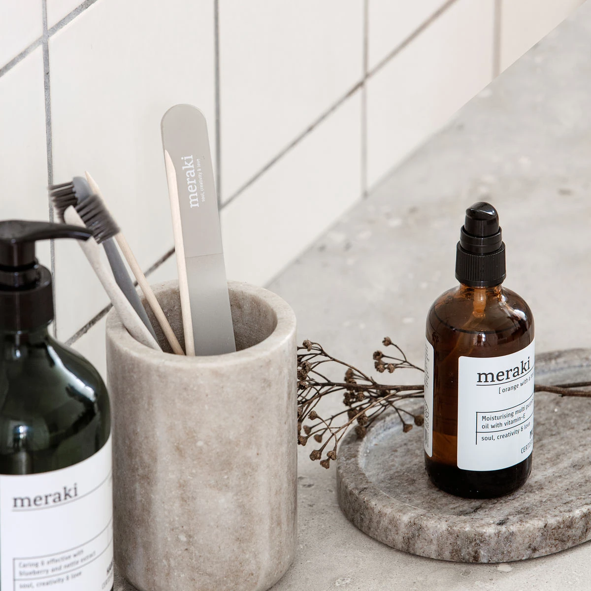 Meraki Ovaal Dienblad Beige 4 Meraki Ovaal Dienblad Beige - Afbeelding 2