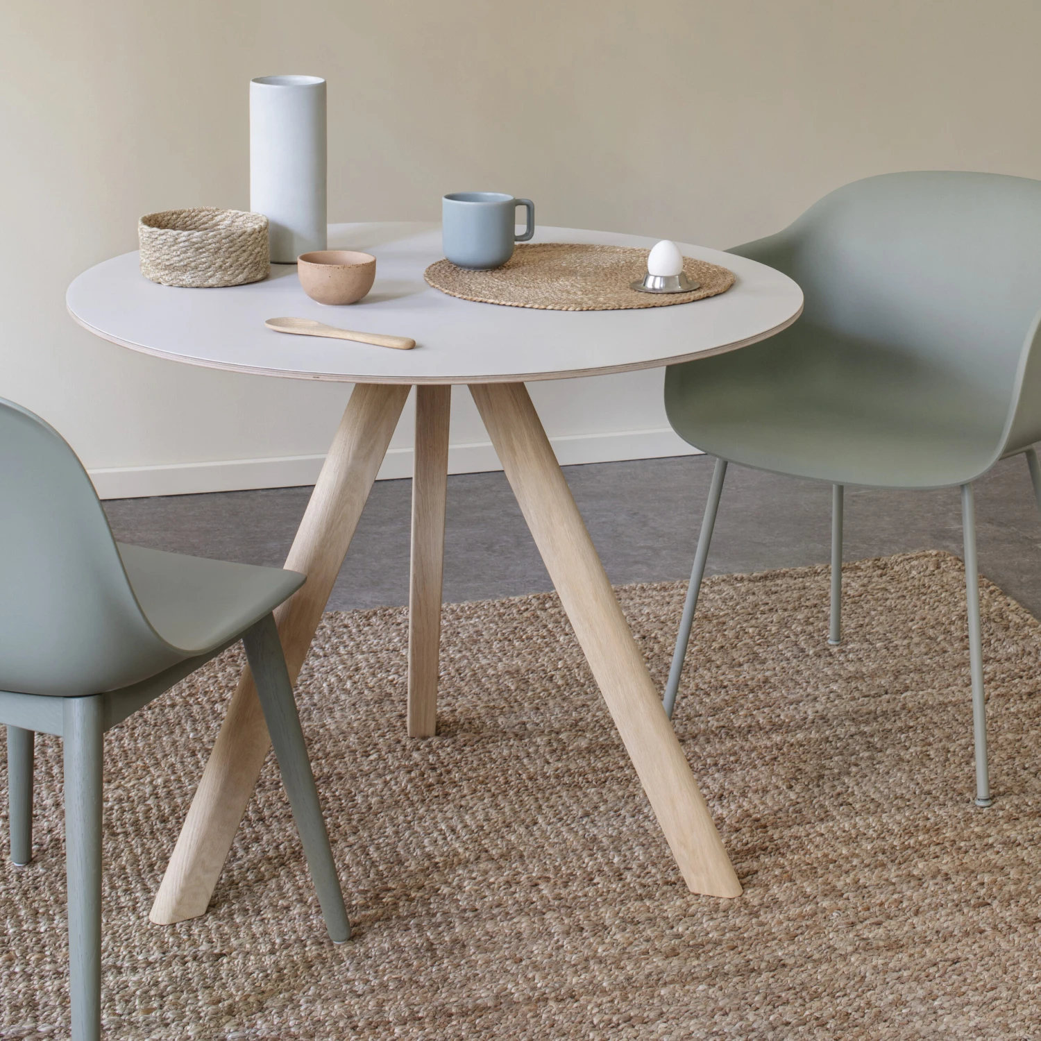 Dixie Freja Vloerkleed Natuur 6 Dixie Freja Vloerkleed Natuur - Afbeelding 4