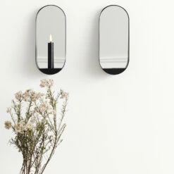 GEJST Glim Spiegel/kandelaar Ovaal 12x28 Cm -Sfeer Decoratie 44247 01 04 938da13f5a