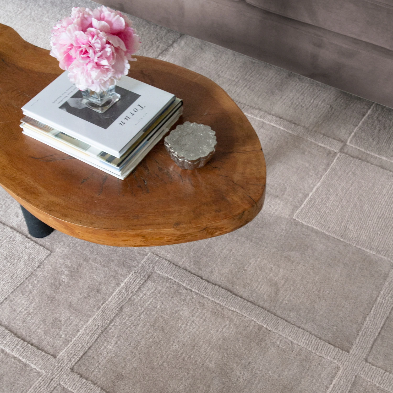 Swedish Grace Oatmeal Wollen Vloerkleed 4 Swedish Grace Oatmeal Wollen Vloerkleed - Afbeelding 2