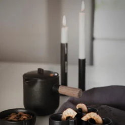 Ernst Houten Kandelaar Zwart -Sfeer Decoratie 45041 02 03 33655d5a3f