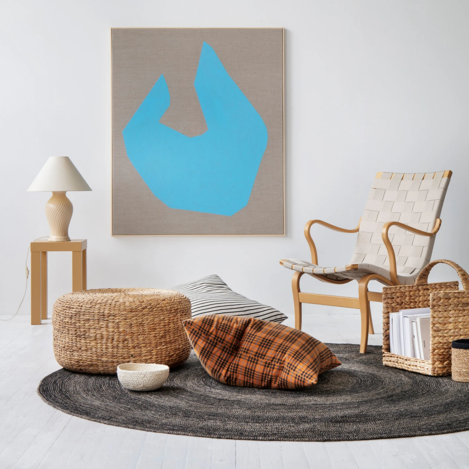 Dixie Ella Jute Vloerkleed Ø150 Cm 4 Dixie Ella Jute Vloerkleed Ø150 Cm - Afbeelding 2