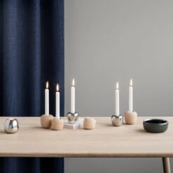 Stelton Ora Kandelaar Roestvrij Staal -Sfeer Decoratie 45697 01 05 568a6f4615