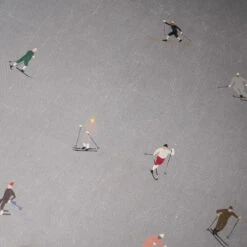 Skiers Poster 50x70 Cm -Sfeer Decoratie 46297 01 02 0695247ad8