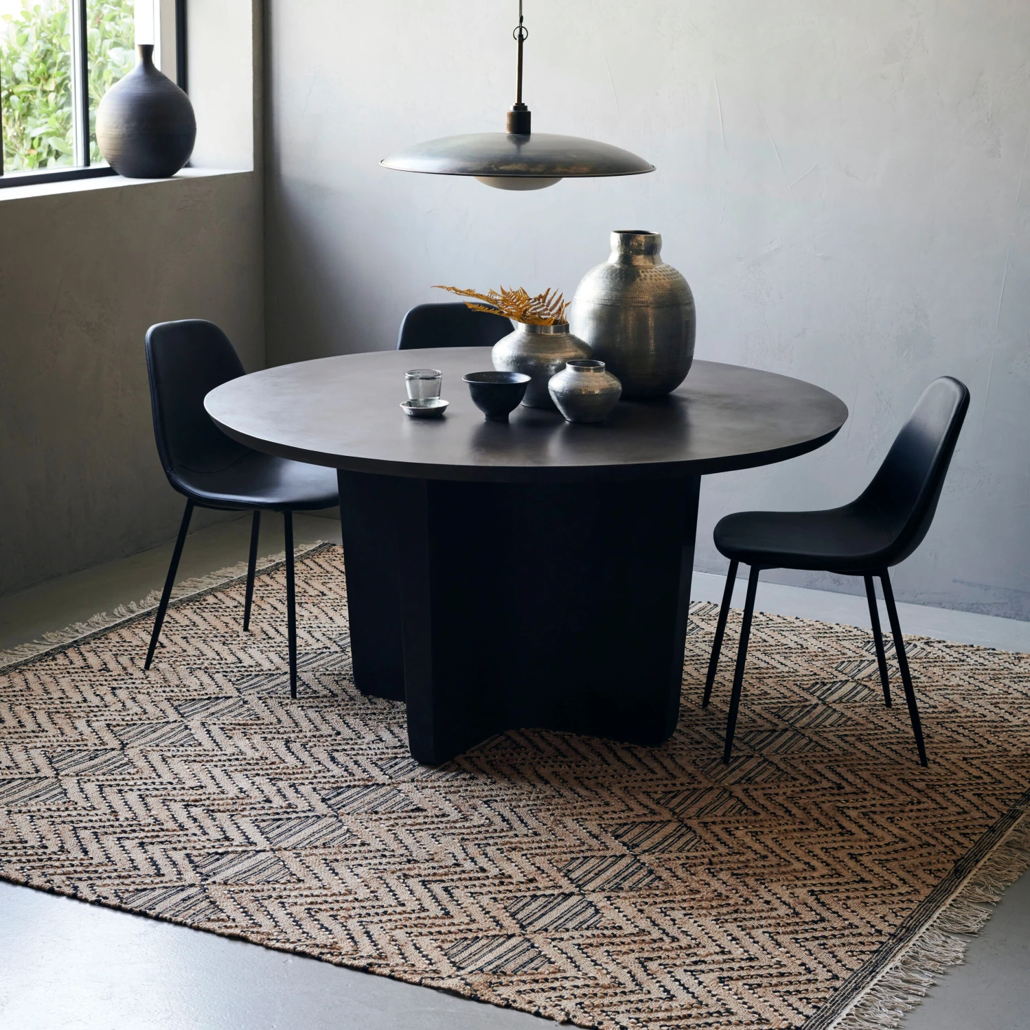 House Doctor Ranjar Vloerkleed 250x250 Cm 5 House Doctor Ranjar Vloerkleed 250x250 Cm - Afbeelding 3