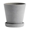 HAY Flowerpot With Saucer Pot M Ø14 Cm -Sfeer Decoratie 500548 01 1 ProductImageMain 8770287a4e