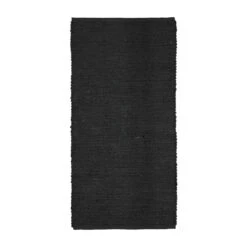 Merida Jute Vloerkleed Zwart