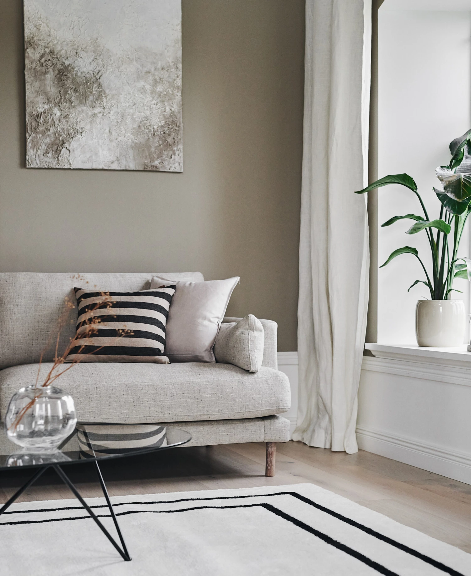 Borders Wollen Vloerkleed 5 Borders Wollen Vloerkleed - Afbeelding 3