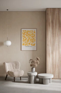 Comfort - Yellow Poster -Sfeer Decoratie 505416 01 2 EnvironmentImage da97ef0d82