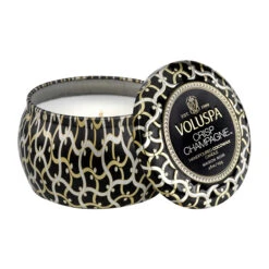 Voluspa Maison Noir Mini Tin Geurkaars 25 Uur