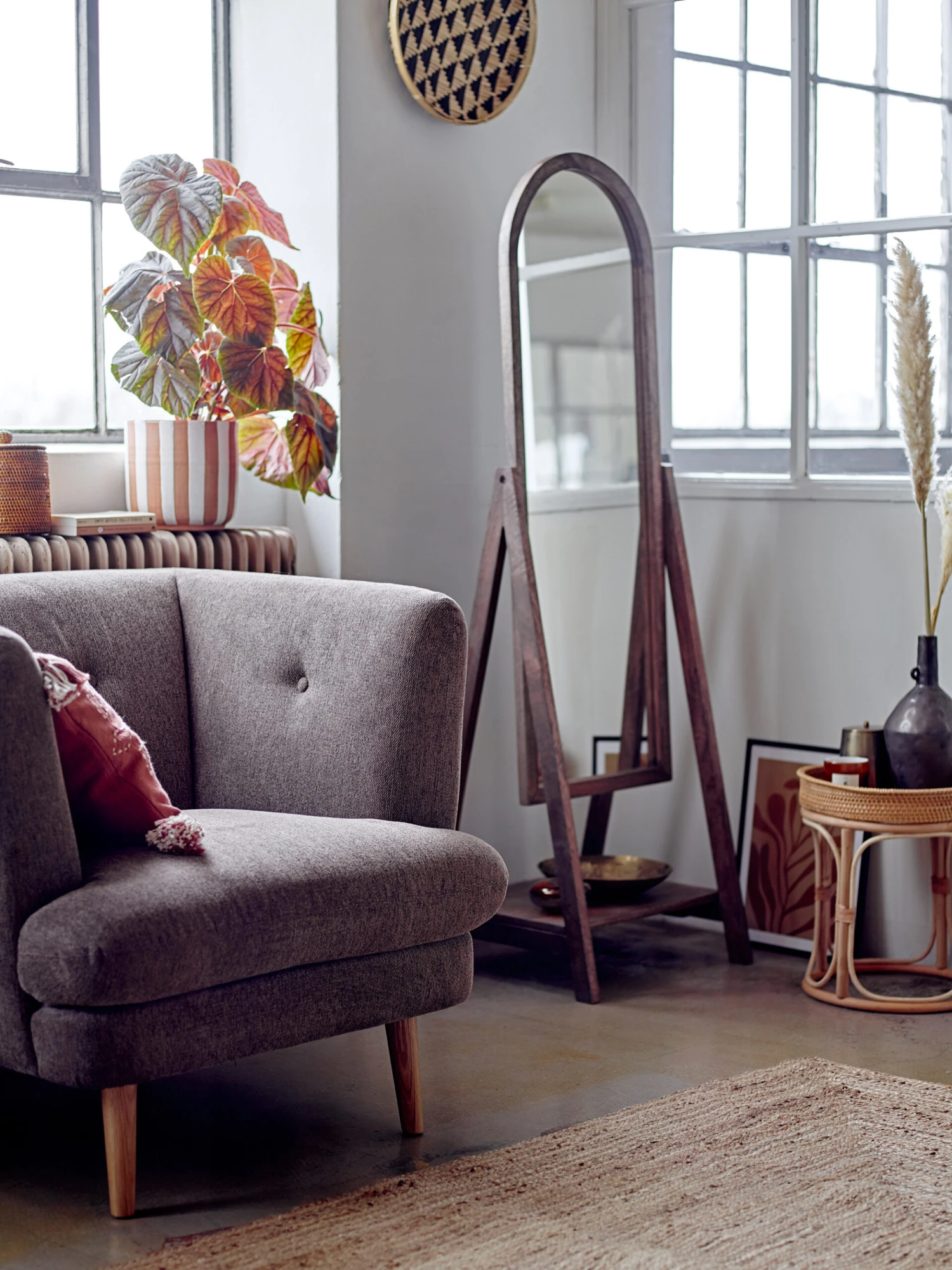 Bloomingville Cathia Spiegel 157,5 Cm 6 Bloomingville Cathia Spiegel 157,5 Cm - Afbeelding 4