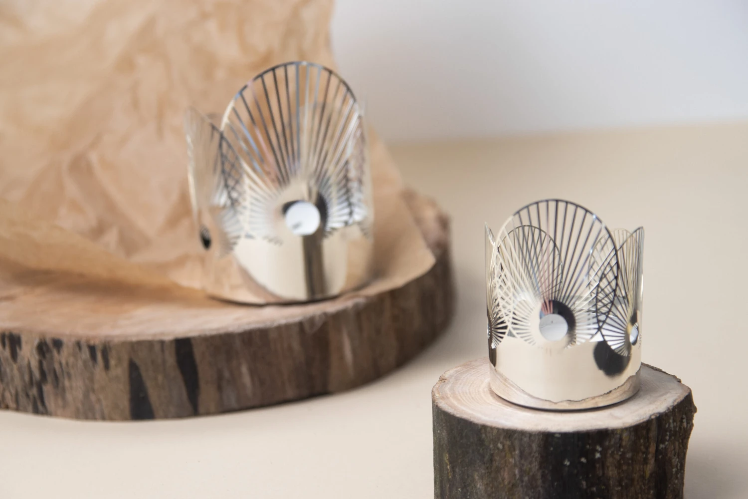 Sun Waxinelichtjeshouder Medium Ø6,5 Cm 4 Sun Waxinelichtjeshouder Medium Ø6,5 Cm - Afbeelding 2