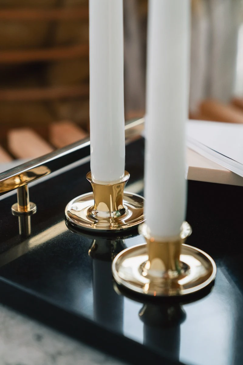 Basso Lage Kandelaar 4 Basso Lage Kandelaar - Afbeelding 2