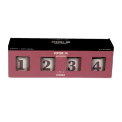 Humdakin Nordisk Jul Geurkaars 4-pack