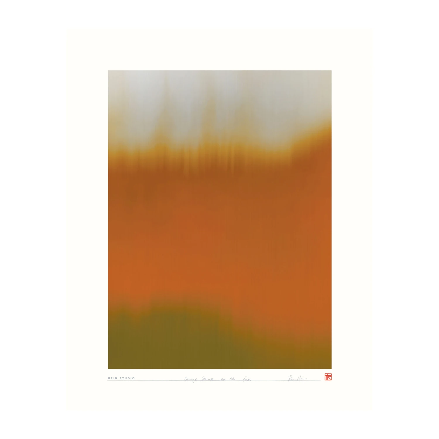 Orange Sunrise Poster 40x50 Cm 3 Orange Sunrise Poster 40x50 Cm