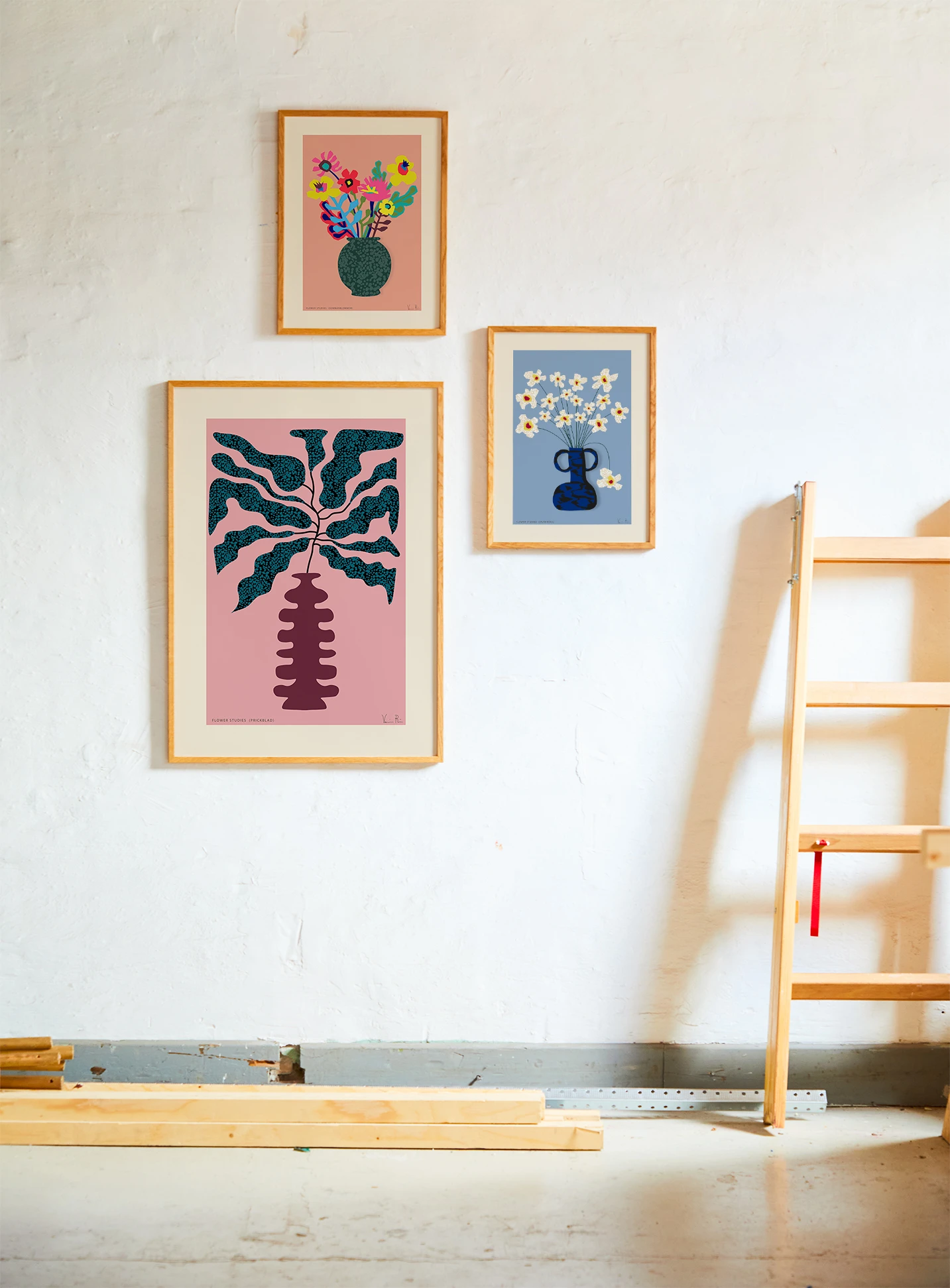 Flower Studies 04 (Spaanse Margriet) Poster 4 Flower Studies 04 (Spaanse Margriet) Poster - Afbeelding 2