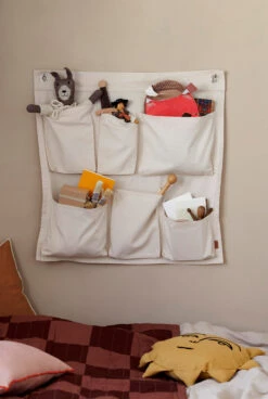 Ferm LIVING Canvas Wall Pockets Opberger Voor Aan De Muur -Sfeer Decoratie 574305 01 40 EnvironmentImage ebb90aa0cc