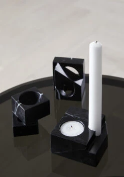 Woud Jeu De Dés 2 Kaarsenhouder Marmer -Sfeer Decoratie 574819 01 50 CollectionImage 4a3e7668ee