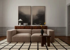 Avenue Checked Bone Wollen Vloerkleed -Sfeer Decoratie 577810 01 40 EnvironmentImage 080e2a8450