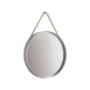 Hay Strap Mirror Spiegel Ø70 Cm -Sfeer Decoratie Strap Mirror grey 964e1c08d3