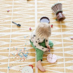 Helmi Vloerkleed Geel Groot -Sfeer Decoratie p 12184 01 02 476df963d4